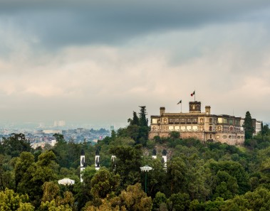 panoramica castillo chapultepec