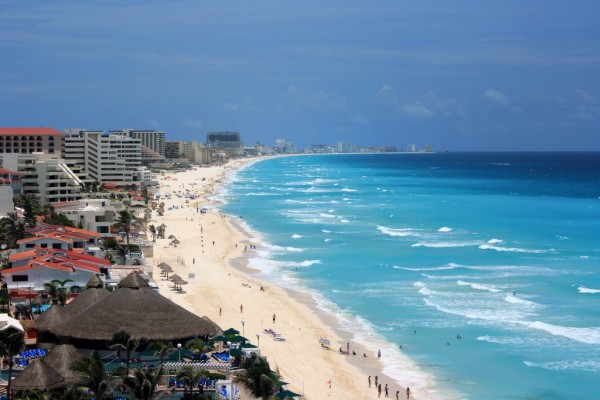 playas zona hotelera cancun yucatan