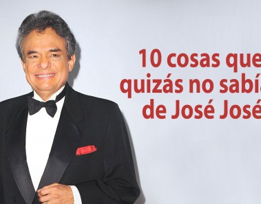 10 cosas que quizás no sabías de José José