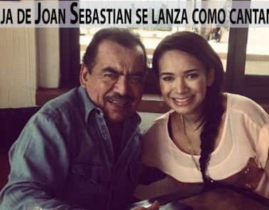 Hija de Joan Sebastian se lanza como cantante