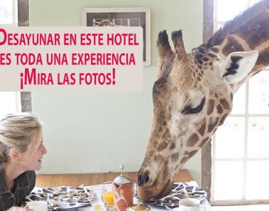 Hotel Giraffe Manor en Nairobi, Kenia