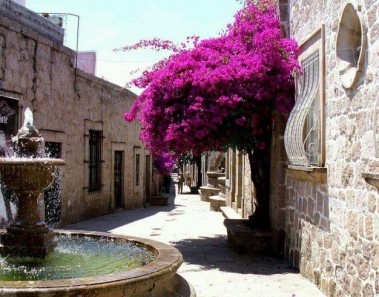 Callejón del Romance en Morelia en Mexico