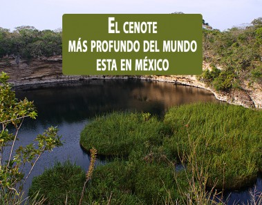 El cenote más profundo del mundo. El Zacaton, Aldama, Tamaulipas