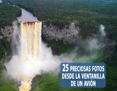 25 preciosas fotos desde la ventanilla de un avión