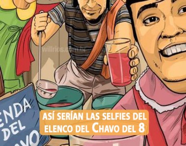 Así serían las selfies del elenco del Chavo del 8