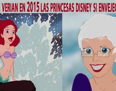 Así se verian en 2015 las princesas Disney si envejecieran
