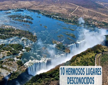 10 hermosos lugares desconocidos para viajar