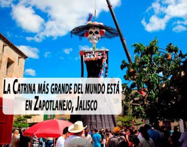 La Catrina más grande del mundo está en Zapotlanejo, Jalisco