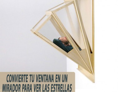 No apto para gente con vértigo, convierte tu ventana en terraza