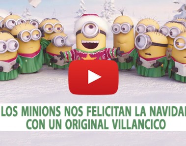 Los Minions nos felicitan la Navidad con un original villancic