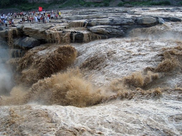 cascada hukou rio amarillo china