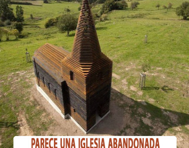 Parece una iglesia abandonada - Pero si miras atento tiene un increíble secreto