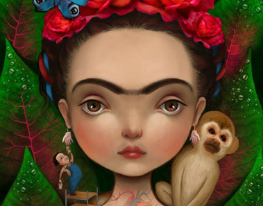 ilustraciones frida kahlo tributo artistas jovenes