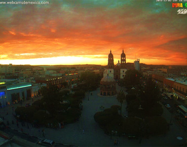 impresionante amanecer durango mexico
