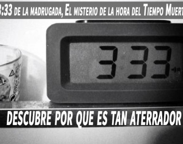 3:33 de la madrugada, El misterio de la hora del Tiempo Muerto