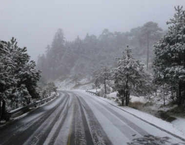 Así luce el Ajusco, Cuajimalpa y La Marquesa por la nevada