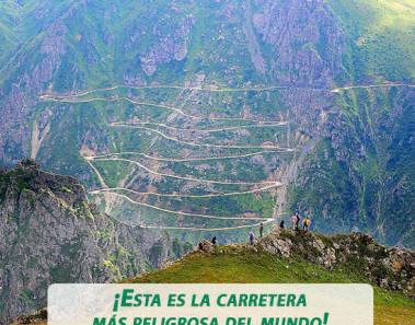 ¡Esta es la carretera más peligrosa del mundo! Esta en Turquía y tienes que verla