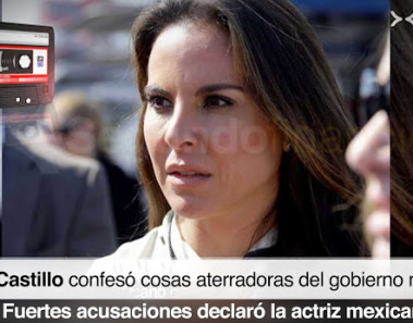Mensaje escalofriante de Kate del Castillo para todos los mexicanos