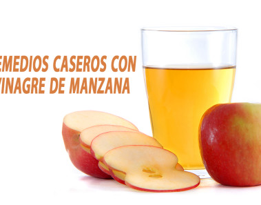 Remedios caseros con vinagre de manzana