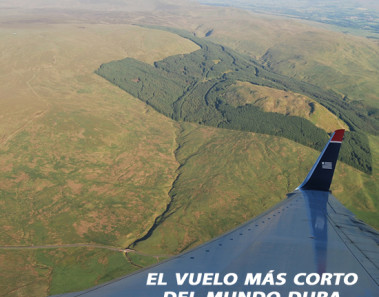 El vuelo más corto del mundo es en Escocia