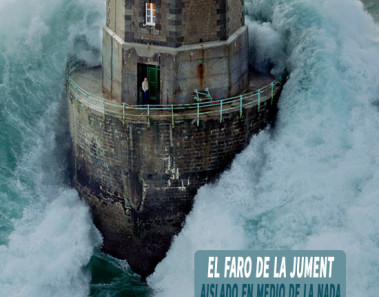 El Faro de la Jument en Bretaña, Francia
