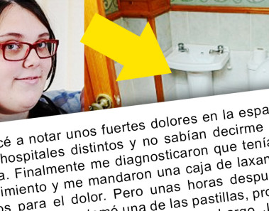 Sintió un ENORME dolor en la espalda y los Médicos le dijeron que era Estreñimiento. Pero unas horas después en el Baño…