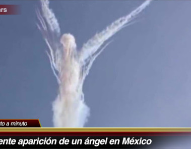 Apareció un Ángel en el cielo de Michoacán