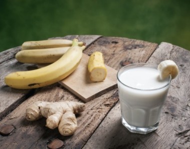 Pierde 5 kilos en 15 días con un licuado de jengibre y plátano