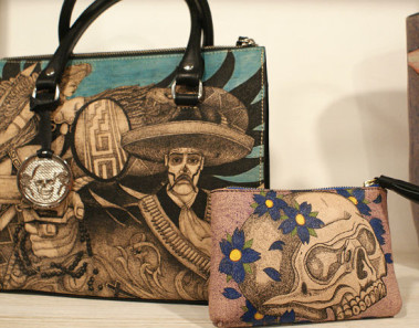 Tatuadores presos de la Ciudad de México hacen bolsos y carteras de alta calidad