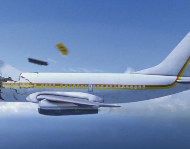 vuelo aterrizo sin techo
