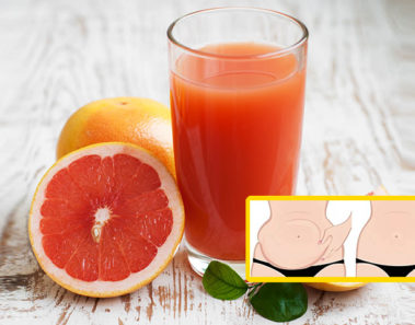 jugo de pomelo, miel y sidra de manzana