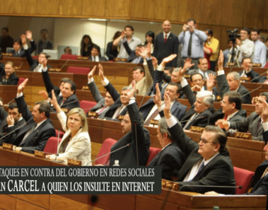 Prisión y multas a quienes hablen mal de políticos en Internet