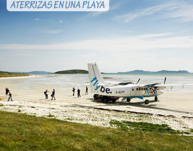 El único aeropuerto del mundo en el que aterrizas en una playa