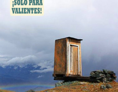 Solo los más valientes se atreven a entrar en esta construcción de Siberia