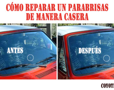 ¿Hay una grieta en tu parabrisas? Repárala tú mismo de una forma muy sencilla