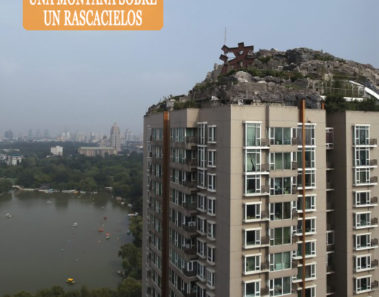 Construye una montaña en la azotea de su casa