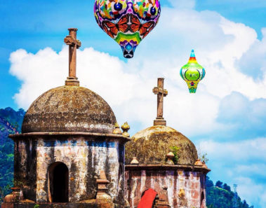 Festival Internacional de Globos de Cantoya de Pátzcuaro México