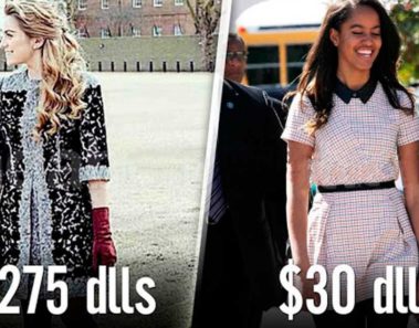 Durante el verano la hija de Obama trabaja de mesera mientras la hija de Peña Nieto va de compras