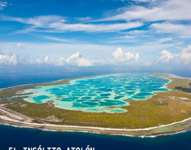 La laguna reticulada del atolón de Mataiva