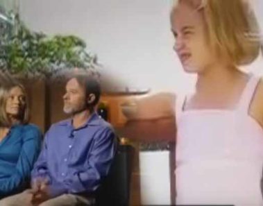 Ellos se quedaron impactados al saber de la historia de la niña que habían adoptado