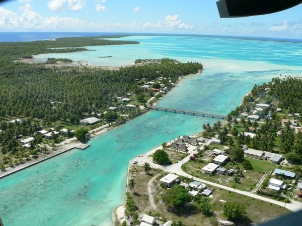La Laguna reticulada del atolón de Mataiva