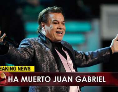 Muere Juan Gabriel, la leyenda mexicana muere a los 66 años de un ataque cardíaco