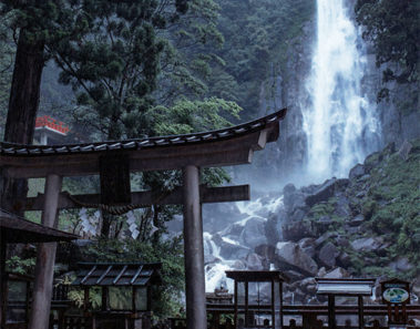 Así se ven los paisajes de Japón en plena época de lluvias