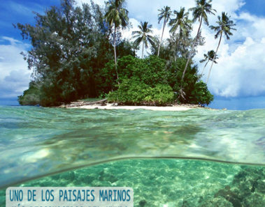 El cementerio marino del lago Truk en Micronesia