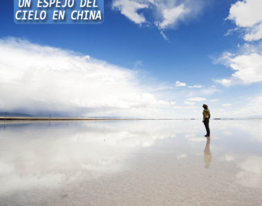 El Lago Salado de Chaka. Un espejo del cielo en China