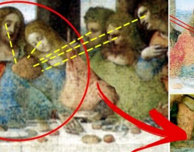 “La última cena” de Leonardo Da Vinci nos muestra a la hija de Jesús, el bebé de la última cena