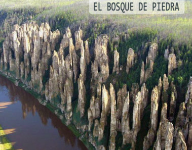 El impresionante bosque de piedras de Lena