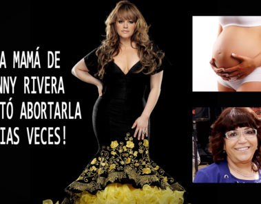 La mamá de Jenny Rivera dijo que hizo de todo para sacársela cuando estaba embarazada