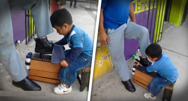 Este niño oaxaqueño de 5 años trabaja 12 horas para mantener a sus hermanos