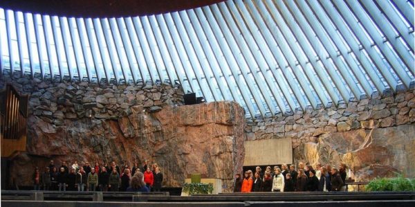 Temppeliaukio, una iglesia de roca en Helsinki
